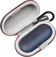 RLSOCO Case for Sony WF-C700N/WF-C500/WF-C700/WF-C710N Truly Wireless Noise Cancelling Earbuds, Protective Case Cover, Dust- and Water-Resistant - Black (Case Only)