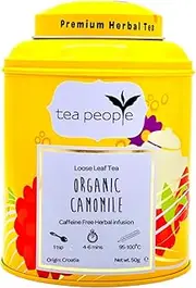 Tea People Organic Camomile Loose Tea Caddy 50g