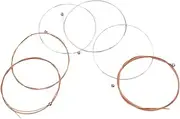 TOGEVAL Acoustic Guitar Replacement Strings Premium Guitar String Parts Durable Sound Comfortable Resonance