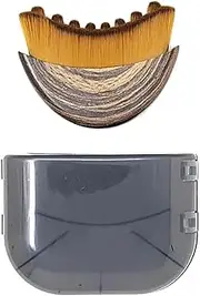 Lymphatic Face Massage Brush Set,Ergonomic Dry Brushing Tool for Chin, Jawline Sculpting & Fatigue Relief(1pc)