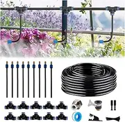 Atomizing kit,360 degree adjustable copper sprayer atomizing system,5/8mm(ID/OD) trubing Watering Plant Devices Nozzle Emitters Sprinkler Pneumatic Fittings connection. (9)