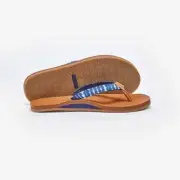 Hari Mari Shibori Flip Flop Sandals - Women's - 9 / Indigo