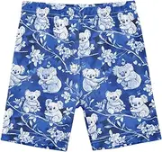 [Caihoyu] Girls Summer Shorts Tight Cotton Active Sports Shorts Swimsuit Under Skirt, Multicolor01, 10 Years
