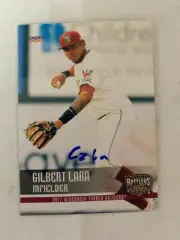 Gilbert Lara 2017 Signed Wisconsin Timber Rattlers Team Card