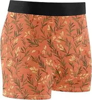 [FRODOTGV] Leafs Brick Red Mens Boxer Brief Shorts Athletic Underwear for Men Compression Interiores Para Hombres