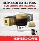 Nespresso Coffee Vanilla Custard Pie Vertuoline 10 Pods 1 Sleeve DISCONTINUED!