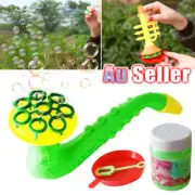Water Blowing Toys Toy Child Bubble Kids Random Outdoor Soap Blower Color