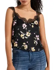 [Marcs] Are You Flo-real Top in Black Multi