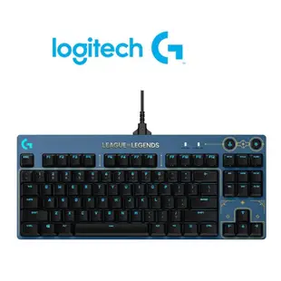 台灣公司貨  Logitech 羅技 x 英雄聯盟限量 PRO 機械式有線遊戲鍵盤 限量版 GX荼軸  RGB 預購