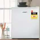 Portable Bar Fridge 70L Mini Freezer With 6 Adjustable Temperature Levels White