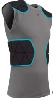 Champro Youth TRI-FLEX Compression Shirt W/Cushion System - Youth Medium