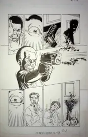 COMIC TYRESE GIBSON'S MAYHEM! ORIGINAL ART BY TONE RODRIGUEZ #2 PG 2 IMAGE COMIC