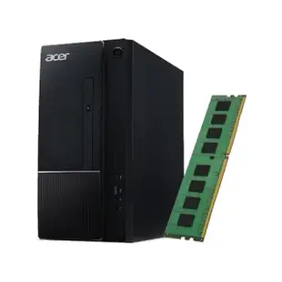 【Acer 宏碁】+8G記憶體組★i3四核電腦(Aspire TC-1750/i3-12100/8G/512G SSD/W11)