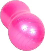 GANAZONO Peanut Shape Yoga Ball for Pregnancy Stability Comfort Weighted Exercise Ball for Labor Fitness Massage Includes Air Pump for Home Gym Portable Use