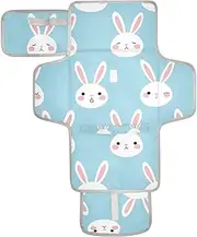 Reusable Changing Table pad with Tissue Pocket Diaper mat Changing pad Travel Infant Travel Station Kit