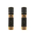 2PK Royal Mirage Gold Body Perfume Fragrance Spray Scent For Ladies/Women 200ml