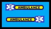 Matchbox Matchbox Superfast No41 Ambulance sticker ONLY No Car,