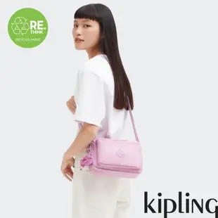 Kipling多層隨身斜背包-ABANU M(多款任選)