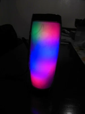 T & G Bluetooth Speaker / FM Stereo * Colored Disco Lights *** Free Shipping