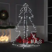 Christmas Cone Tree 200 LEDs Indoor and Outdoor 3x5 ft