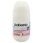 Invisible 24H Protection Deodorant and Antiperpirant by Babaria for Women - 1.7 oz Deodorant Roll-On