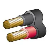 Narva Twin Core Cable 6 B&S - 140A, Red/Black, 100m