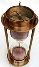 Sand Timer Hourglass Brass Nautical Maritime Hour Glass Vintage Sand Clock