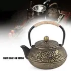 900ml Japanese Style Cast Iron Kettle Teapot Removable Infuser Strainer Tea US