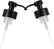 FELTECHELECTR 2pcs Foam Soap Dispenser Soap Pump Replacement Metal Pump Head Foaming Soap Pump Shampoo Dispenser Pump Head Pump Head for Shampoo Bottle Lotion Bottle Pump Lotion Dispenser Pump