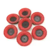 3" Flap Disc Sanding Wheel R Type Twist Lock Grinding For Die Grinder Disc 60#