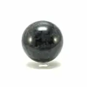 Purple Black Indigo Gabbro Sphere 181101-60mm Stone of Healing Metaphysical