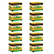 10 Rolls Kodak T-MAX 400 TMY-36 Black & White Negative 35mm FRESH FILM