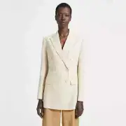 NWT Theory Double-Breasted Linen Blazer (size 12)