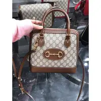 在飛比找Yahoo!奇摩拍賣優惠-GUCCI 602532 Gucci 1955 Horseb