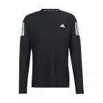 ADIDAS OTR B LS IN1486 男 長袖 上衣 運動 慢跑 訓練 吸濕排汗 拇指洞 反光 黑 白