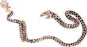 [GALPADA] Exaggerated Ear Clips Ear Crawler Earrings Snake Ear Dangle Earrings for Women Faux Nose Rings Ear Rings Trendy Earrings Exaggerated Ear Clip Drill Golden