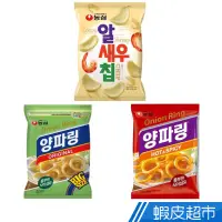 在飛比找蝦皮商城優惠-韓國農心 洋蔥圈 原味 辣味 鮮蝦片 韓國熱銷零食 原裝進口