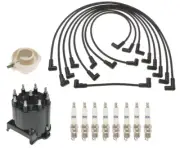 ACDelco Ignition Kit Distributor Rotor Cap Wire & Spark Plugs for GMC P3500 V8