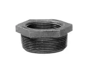 Anvil 8700129904 Black Cast Iron Hex Bushing 2 MNPT x 1-1/4 FNPT in.