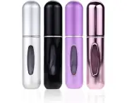 Refillable Perfume Atomiser Bottle 4 Pack