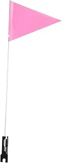 UPKOCH 1 set Bicycle Safety Flagpole Reflective Riding Flag Pole for Enhanced Visibility Sturdy and Reliable Bike Accessory for Safer Rides