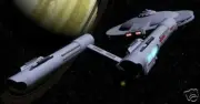 Hyperion Class Starfleet Cruiser Wood Model Free Ship