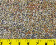 7.25 yd Brentano Jinx Desert Bloom Yellow Red Blue Heavy Woven Upholstery Fabric