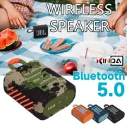 Portable Dustproof Speaker Bluetooth5.1 Waterproof Stereo Music JBL Go3 Wireless