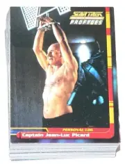 Star Trek TNG The Next Generation Profiles by Skybox in 2000. 82 card base set