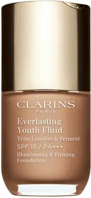 Clarins Everlasting Youth Illuminating foundation fluid SPF 15 color 112.3 Sandalwood 30 ml
