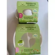 Baby Feeding Learning Drinkware Silicone Food Snack Cup Toddler Trainer Cup Bowl