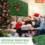 Artificial Boxwood Panel UV 12pcs Boxwood Hedge Wall Panels Artificial Grass Backdrop Wall 20X20" 4cm Green Grass Wall Fake Hedge for Decor Privacy Fence Indoor Outdoor Garden Backyard