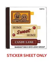 LEGO 10267 - Creator Expert: Gingerbread House - STICKER SHEET