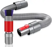 Scratch-Free dust Brush with Flexible Crevice Nozzle for Dyson V7 V8 V10 V11 V15 Cleaning Brush Extension Hose Replacement Accessories for Vacuum Cleaner